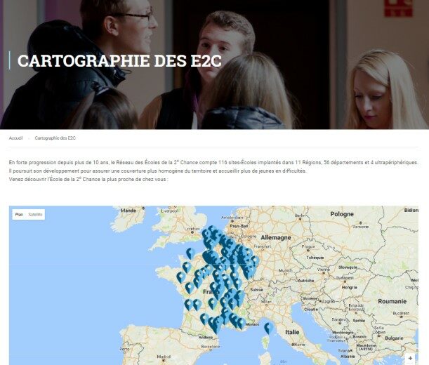 Révolution digitale, accessibilité, attractivité : un nouveau site internet pour le Réseau E2C France