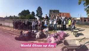 Logo Les stagiaires E2C mobilisés pour la journée World Clean Up Day