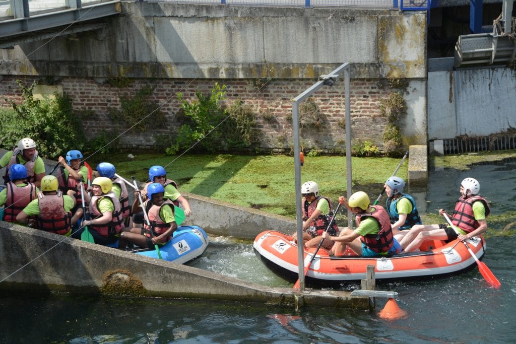 Rafting à Arras, E2Ciades 2019