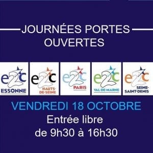 Logo Journée Portes Ouvertes pour les E2C d'Île-de-France