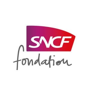 Logo Fondation SNCF, témoignage partenaire