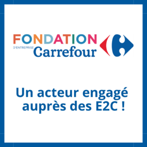 Logo La Fondation Carrefour : un acteur engagé auprès des E2C